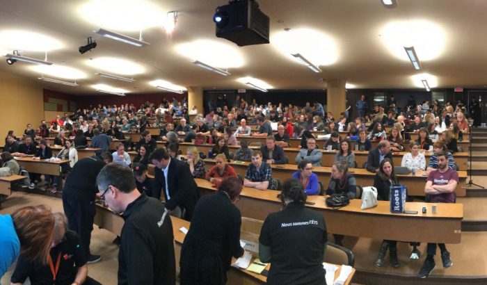 ETS vote de greve2017